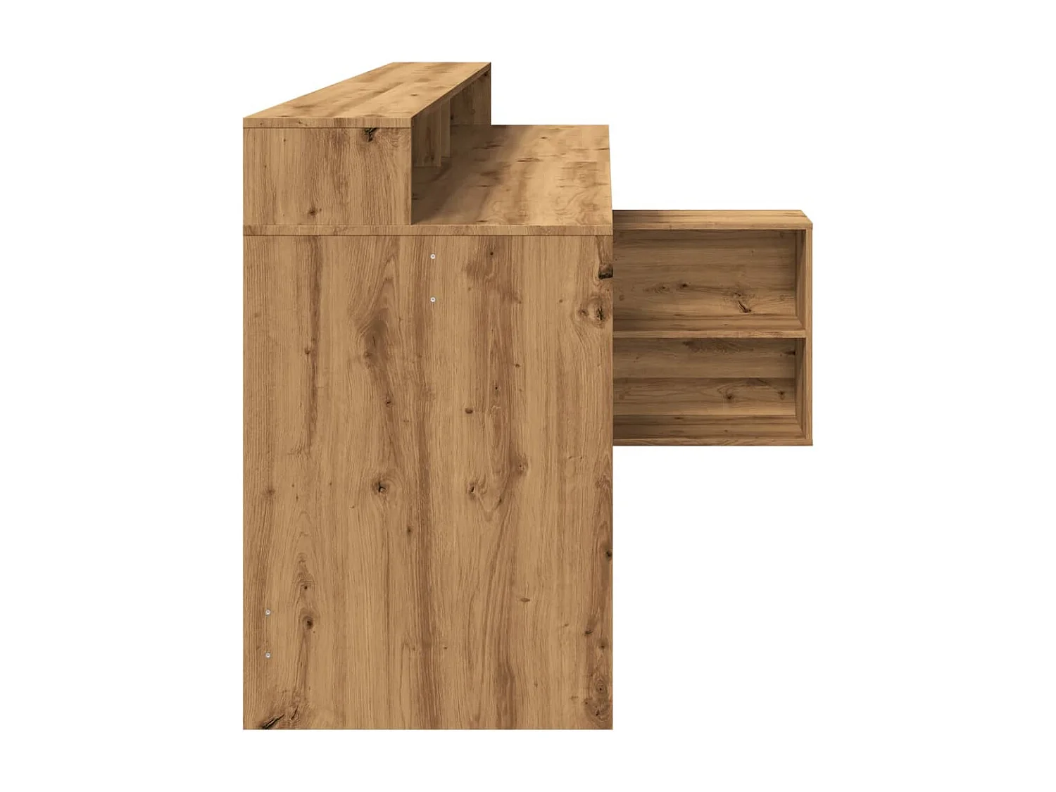 LED-Schreibtisch Artisan-Eiche 200x104x91 Holzwerkstoff