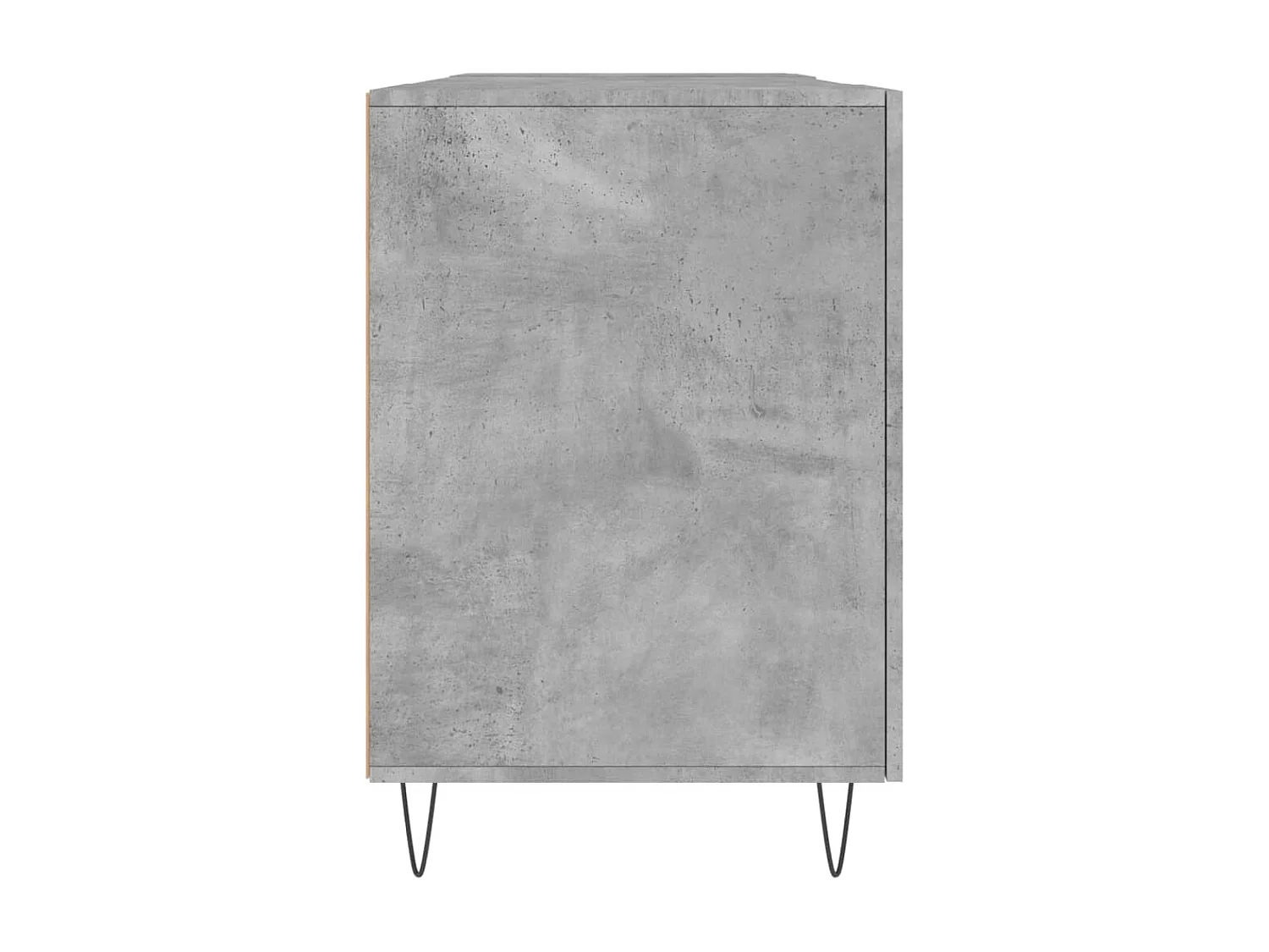 Escritorio madera de ingeniería gris hormigón 140x50x75 cm