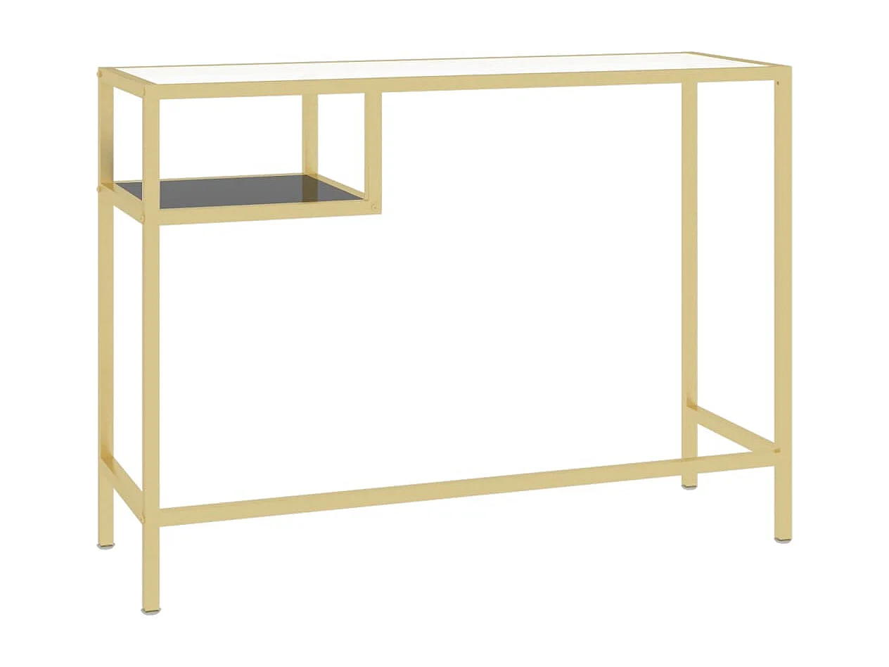 Computertisch Transparent 100x36x74 cm Hartglas