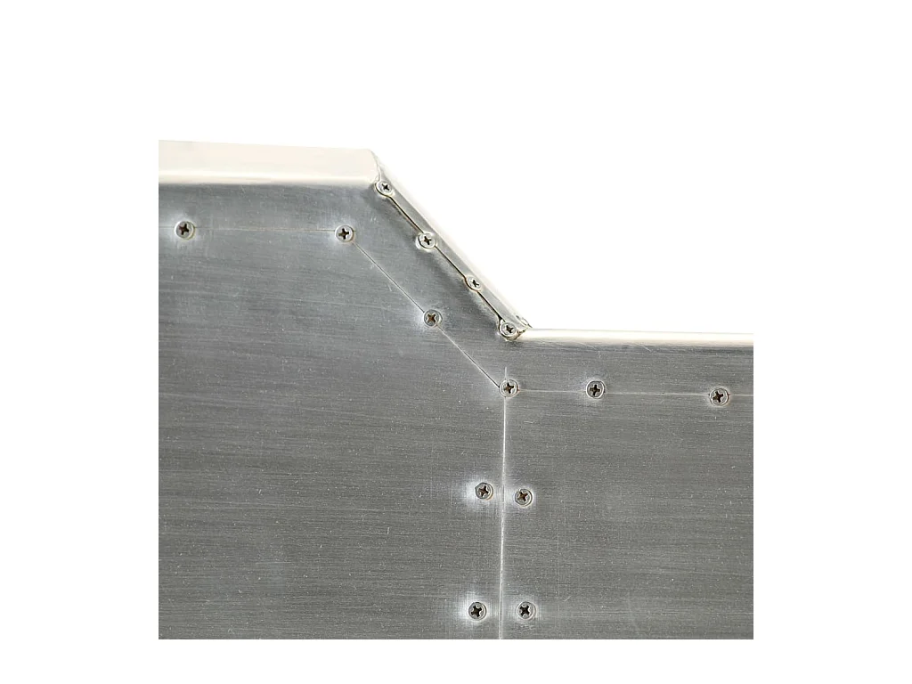 Secretária aviador estilo aeronave vintage 120x60x76 cm