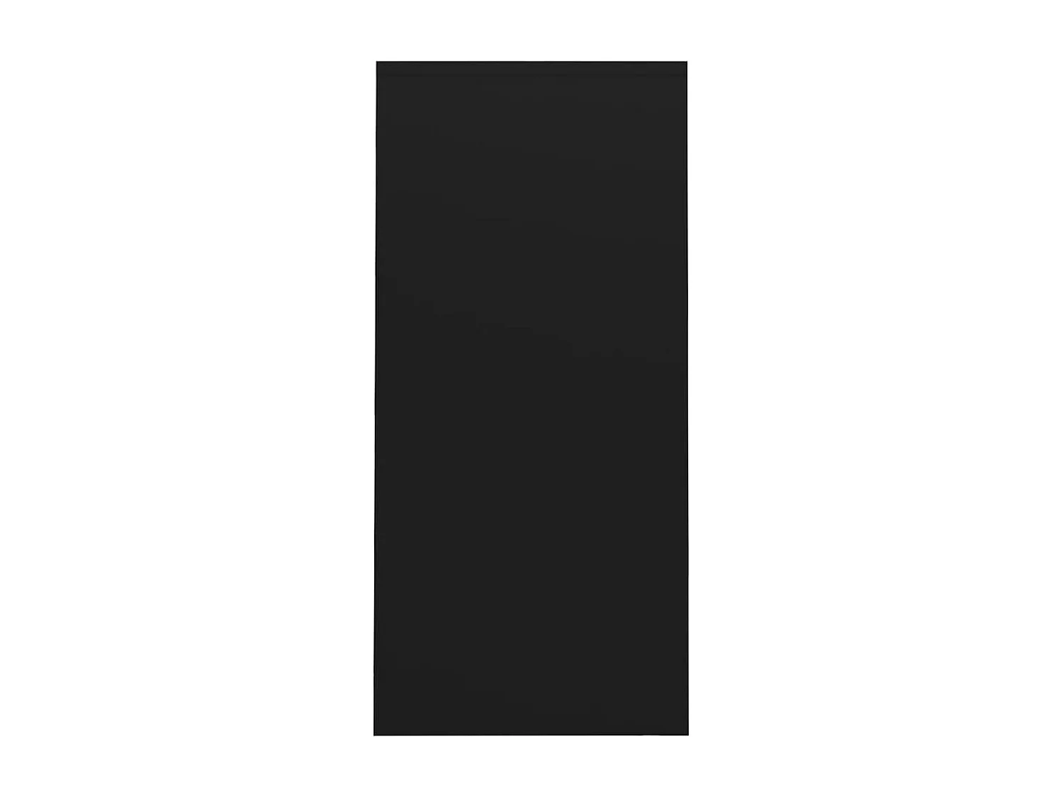 Scrivania per Portatile Nera 102,5x35x75 cm Legno Multistrato