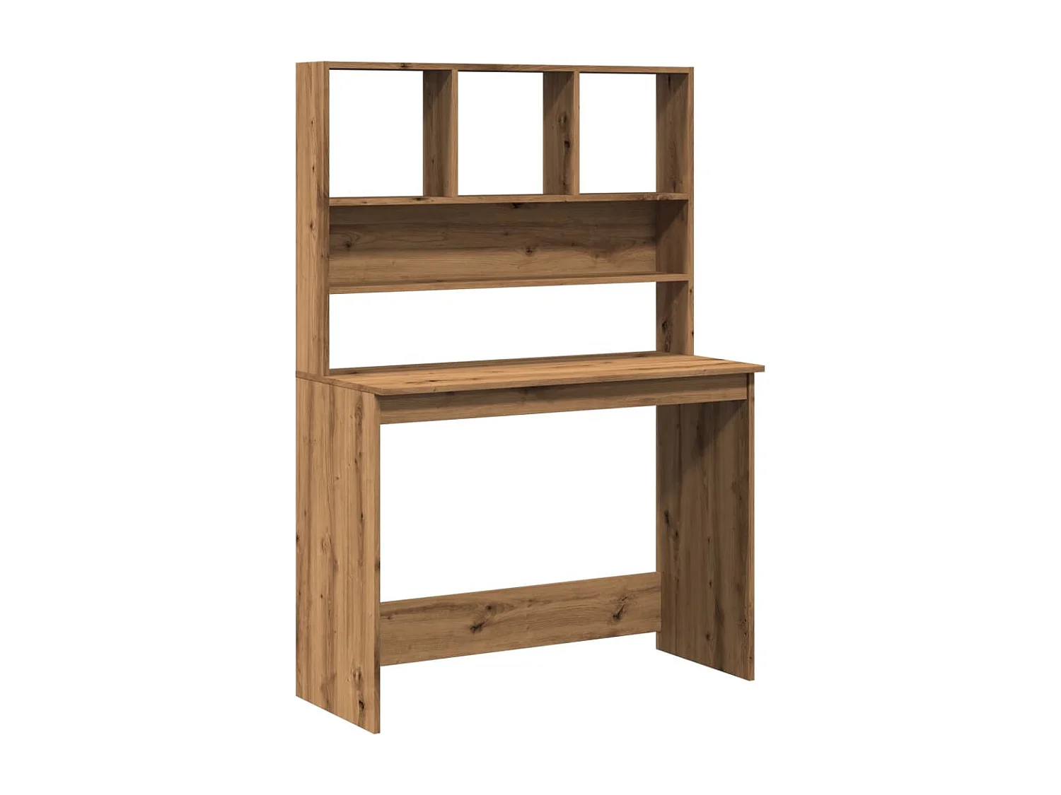 Scrivania Mensole Rovere Artigianale 102x45x148 cm Multistrato