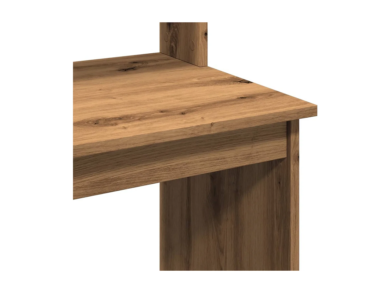 Scrivania Mensole Rovere Artigianale 102x45x148 cm Multistrato