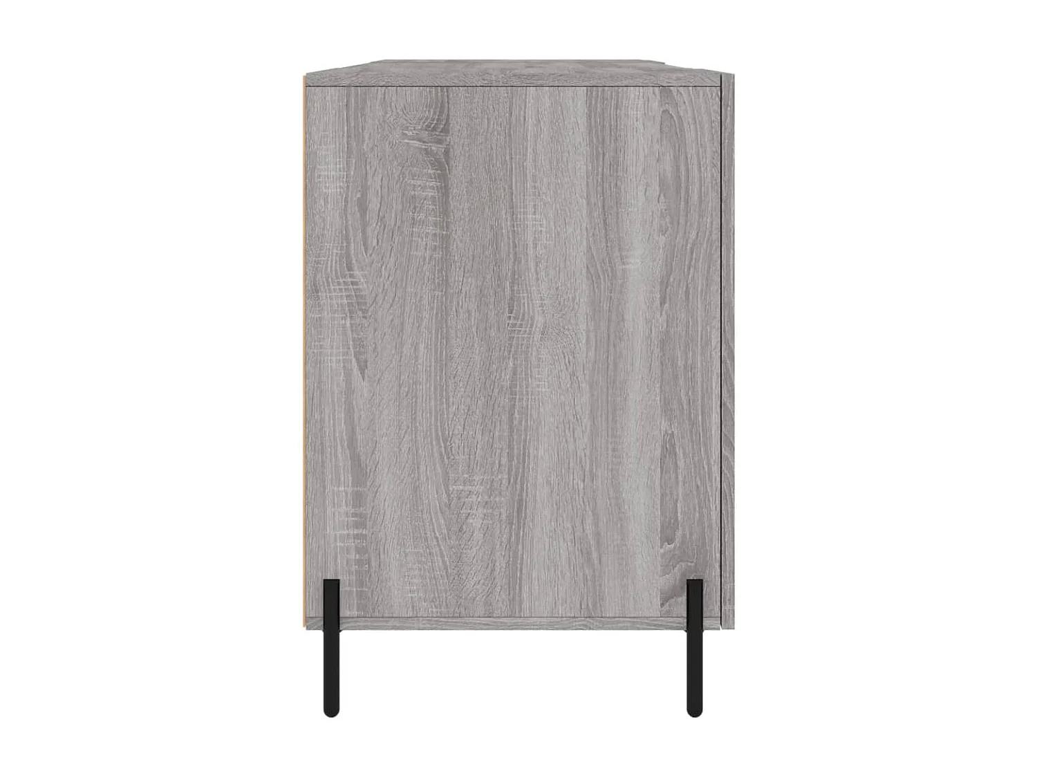 Scrivania Grigio Sonoma 140x50x75 cm in Legno Multistrato