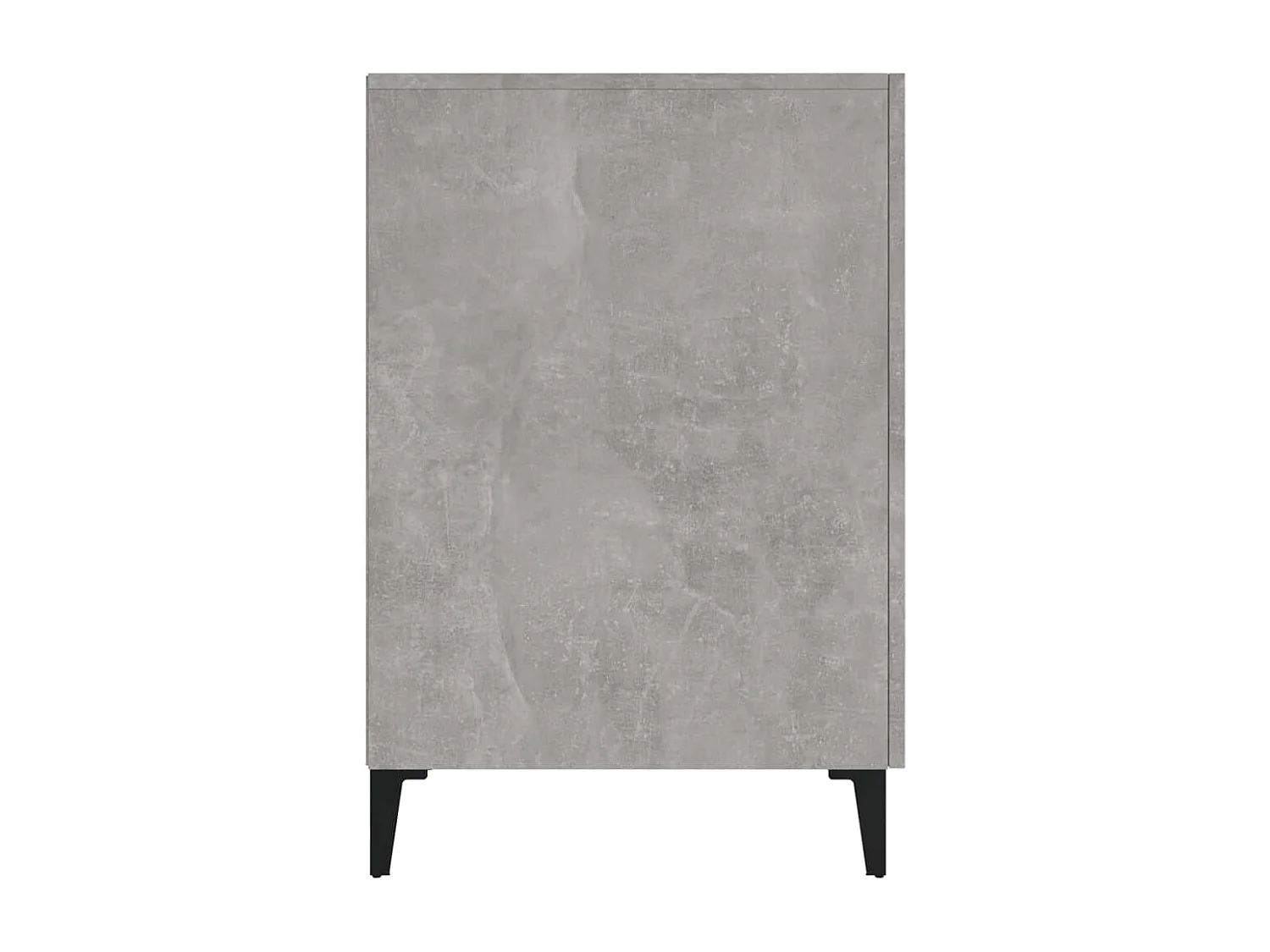 Bureau Gris béton 140x50x75 cm Bois d'ingénierie