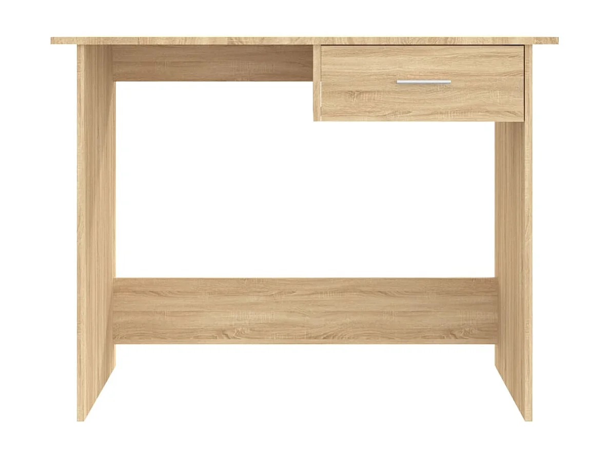 Bureau Chêne sonoma 100x50x76 cm Bois d’ingénierie
