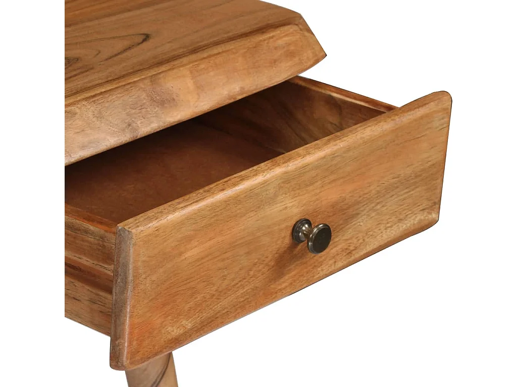 Table à écrire Bois d'acacia massif 110 x 50 x 76 cm