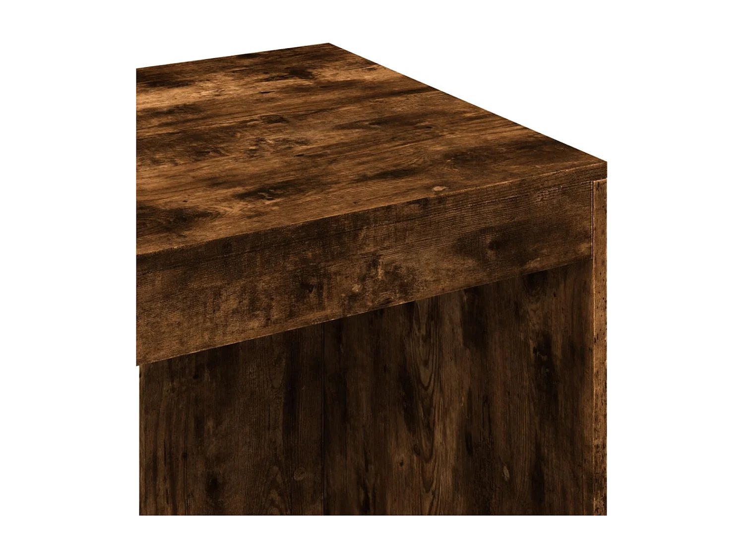 Scrivania Ufficio Rovere Fumo 103,5x56,5x94cm Legno Multistrato