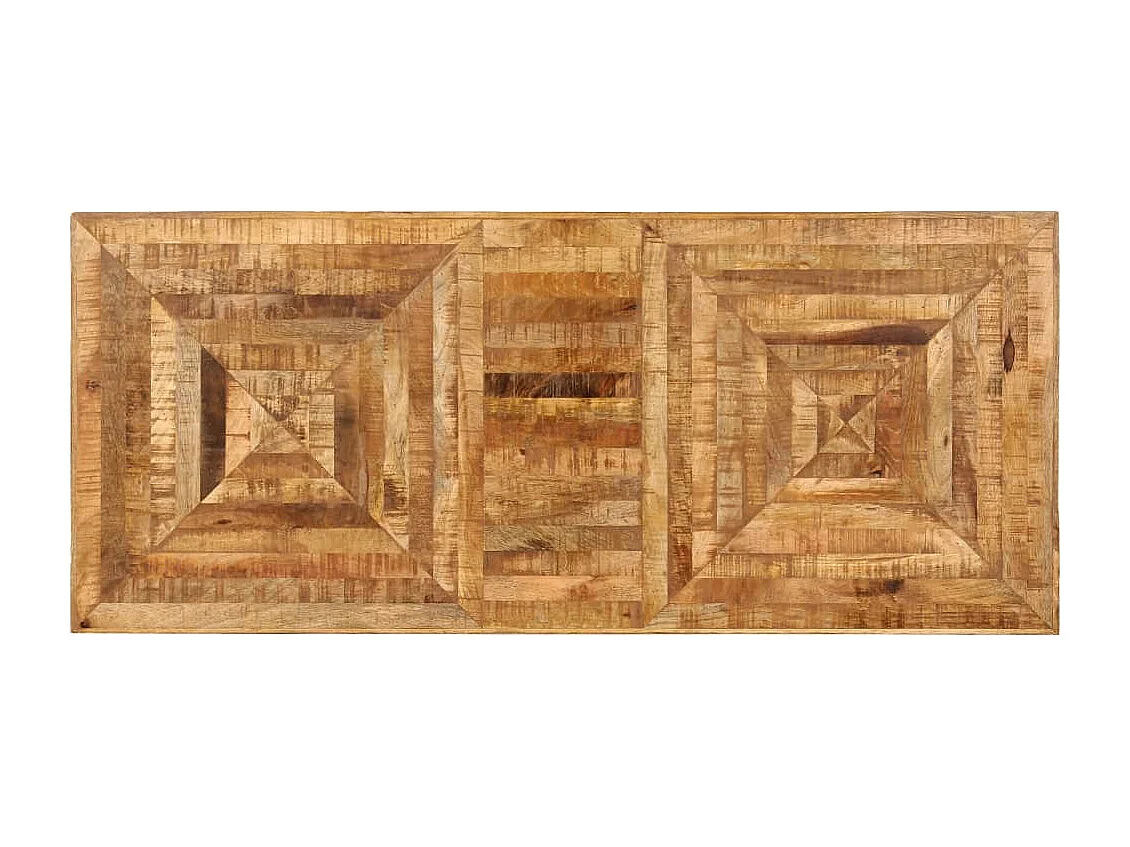 Schreibtisch Massivholz Mango 118 x 50 x 75 cm