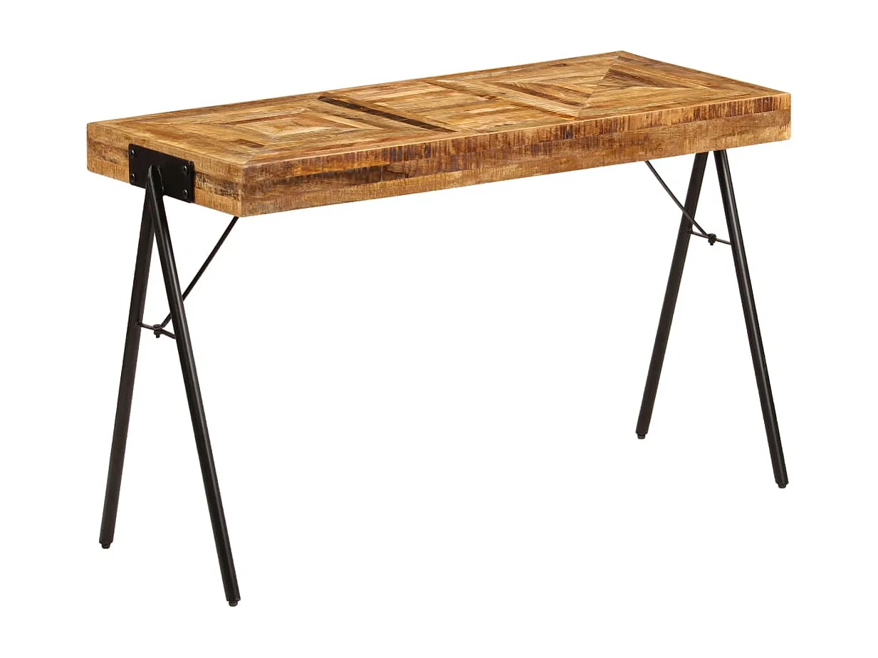 Schreibtisch Massivholz Mango 118 x 50 x 75 cm