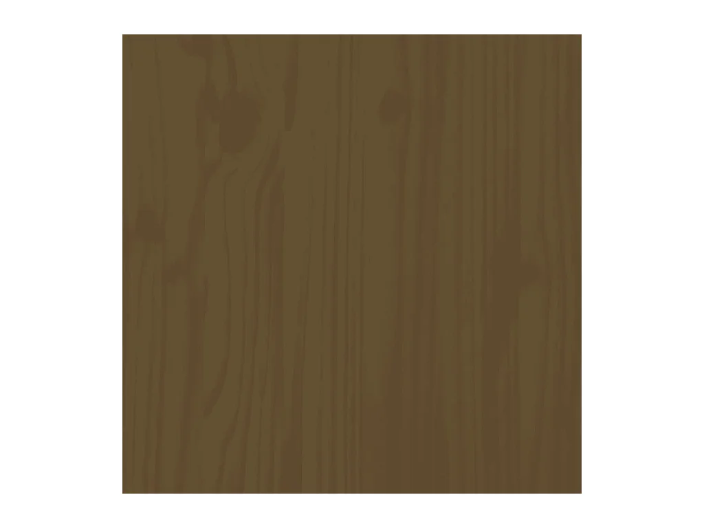 Bureau Marron miel 110x50x75 cm Bois massif de pin