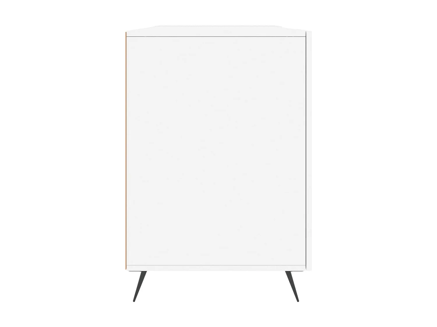 Bureau blanc 140x50x75 cm bois d'ingénierie