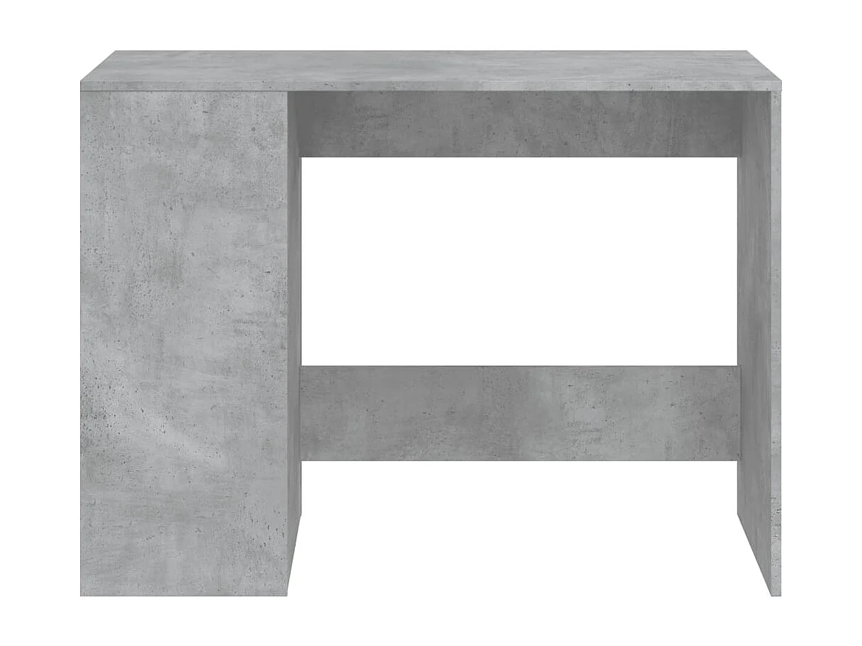 Secretária 102x50x75 cm derivados de madeira cinzento cimento