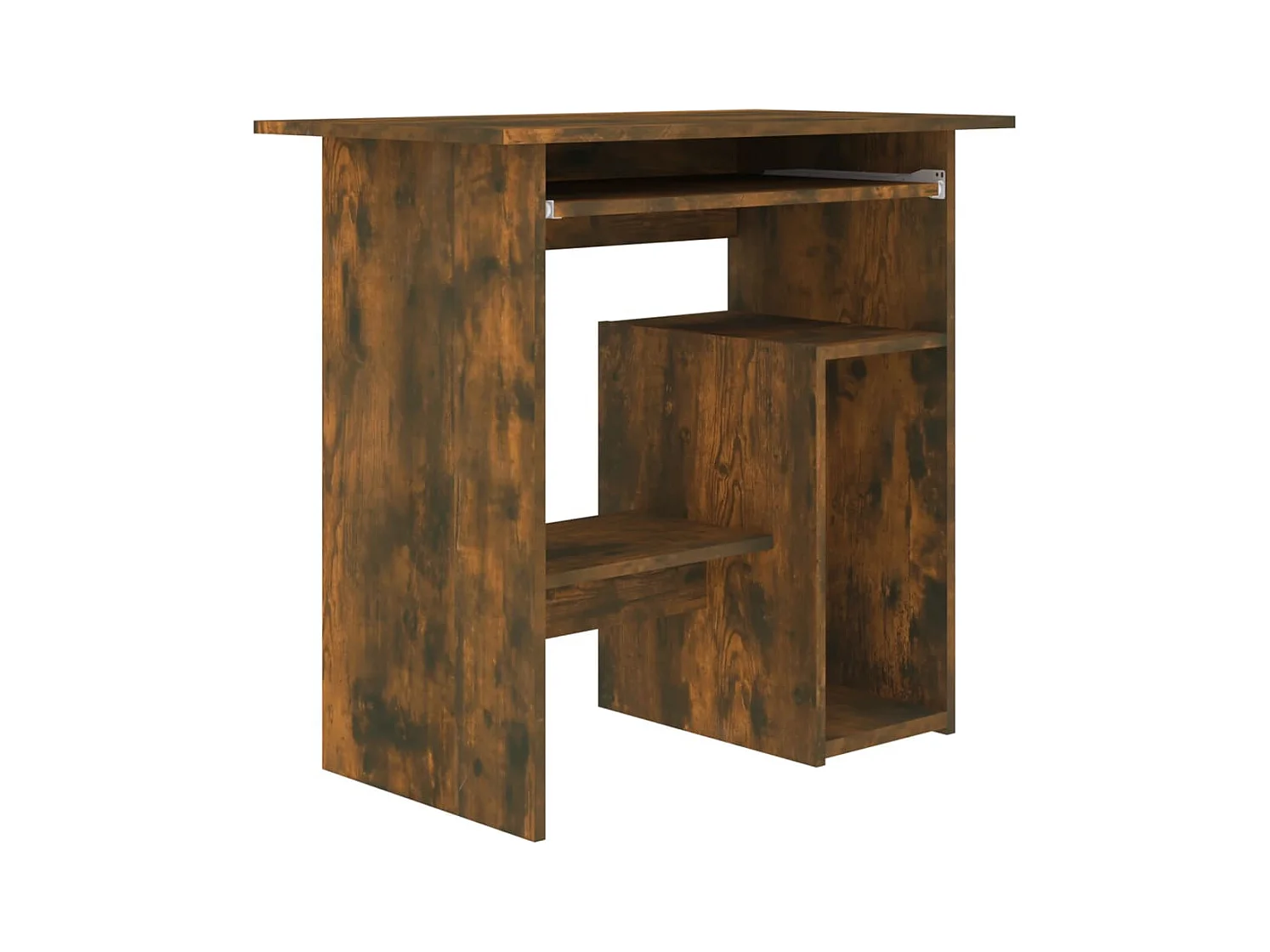 Schreibtisch Räuchereiche 80x45x74 cm Holzwerkstoff
