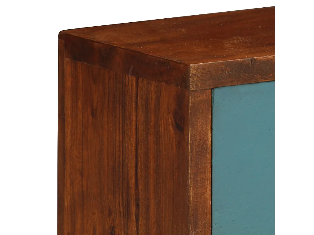 Scrivania 110x50x90 cm in Legno Massello di Acacia