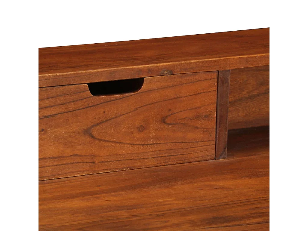 Scrivania 110x50x90 cm in Legno Massello di Acacia