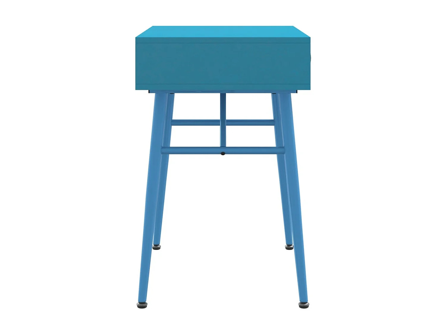 Computerbureau in antieke stijl met lade 90x50x76,5 cm groen