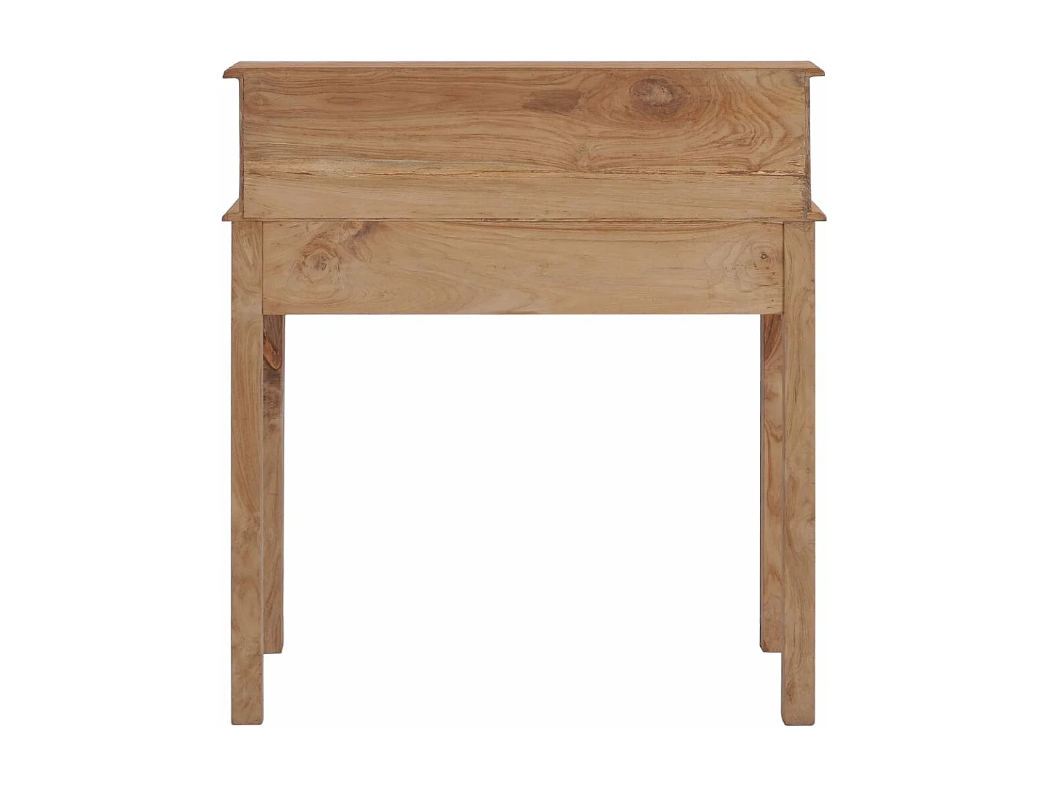 Schreibtisch 90x50x100 cm Massivholz Teak