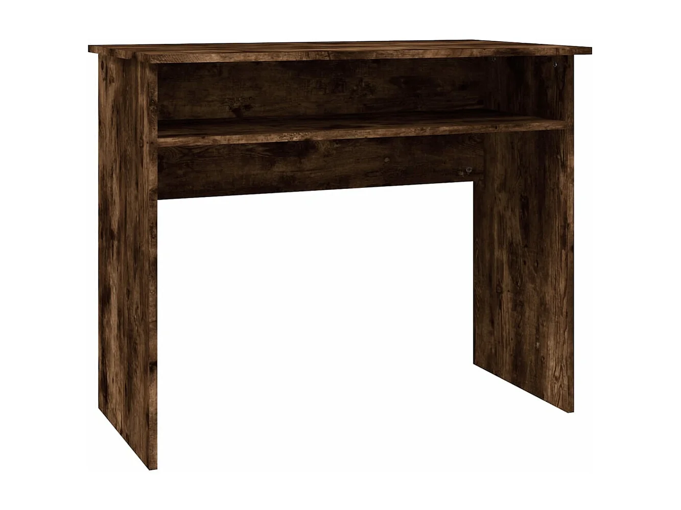 Bureau Chêne fumé 90x50x74 cm Bois d'ingénierie