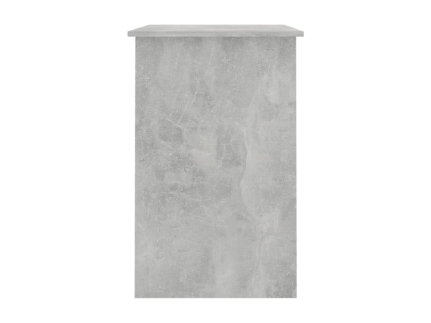 Secretária 100x50x76 cm derivados de madeira cinzento cimento