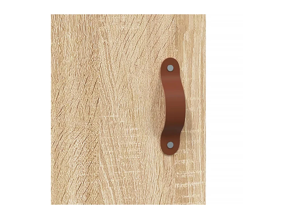 Bureau chêne sonoma 140x50x75 cm bois d'ingénierie