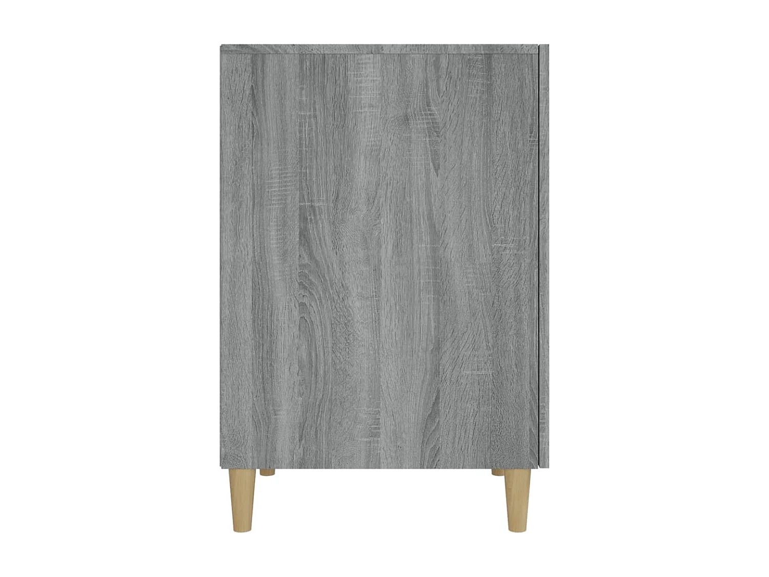 Bureau Sonoma gris 140x50x75 cm Bois d'ingénierie