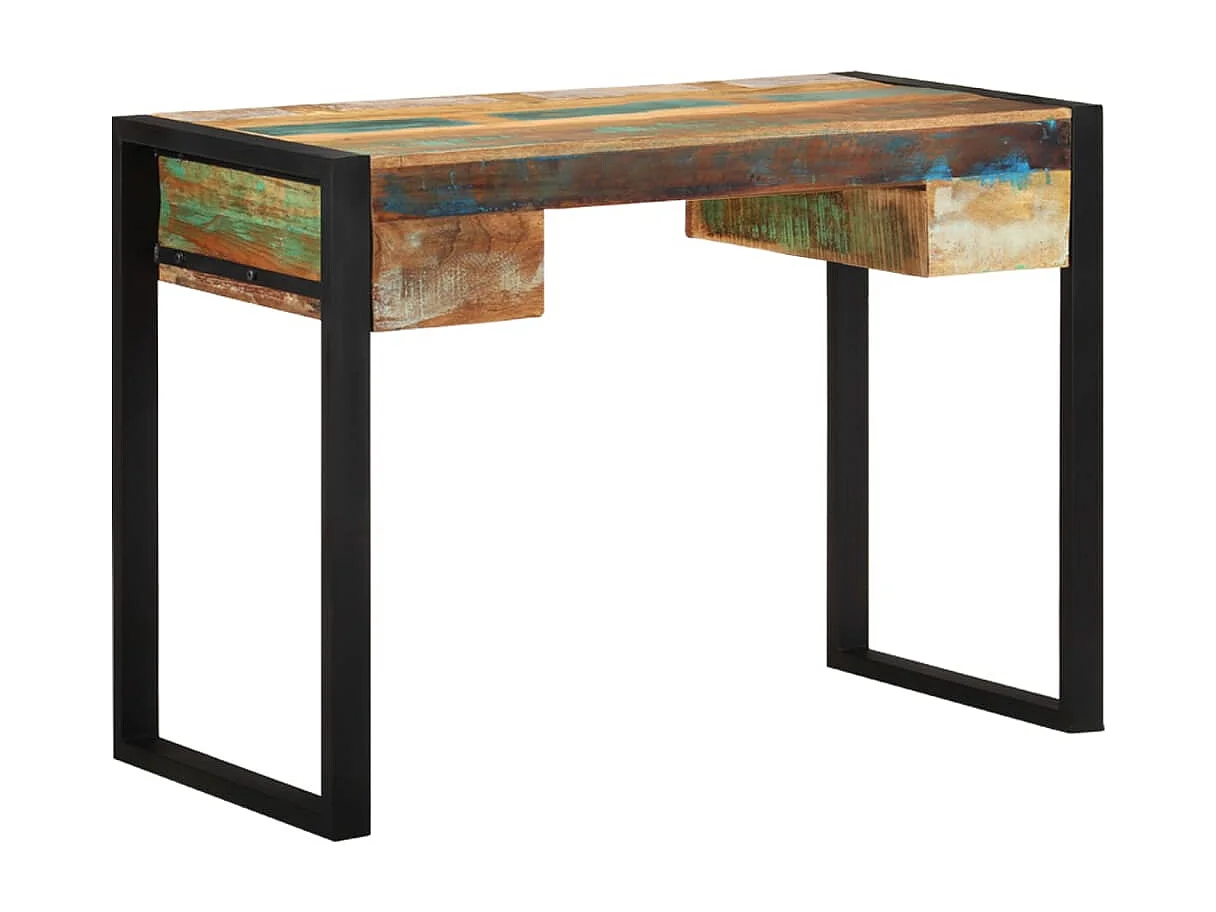 Escritorio de madera maciza reciclada