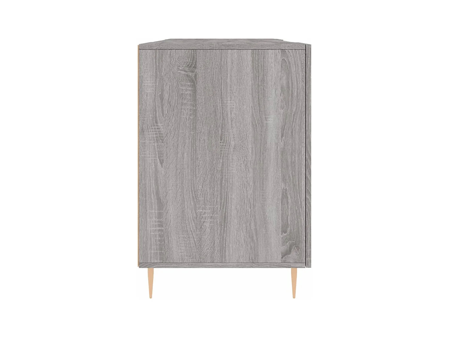 Scrivania Grigio Sonoma 140x50x75 cm in Legno Multistrato