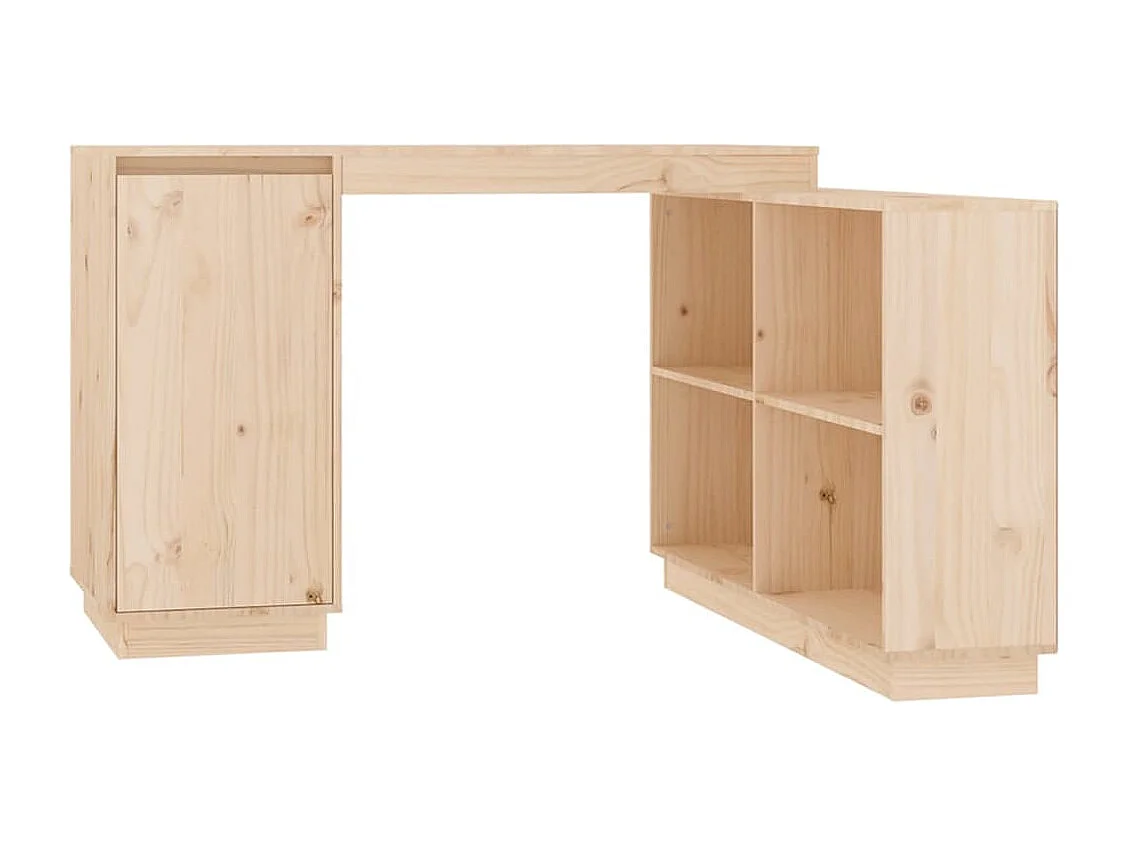 Bureau 110x50x75 cm Bois massif de pin