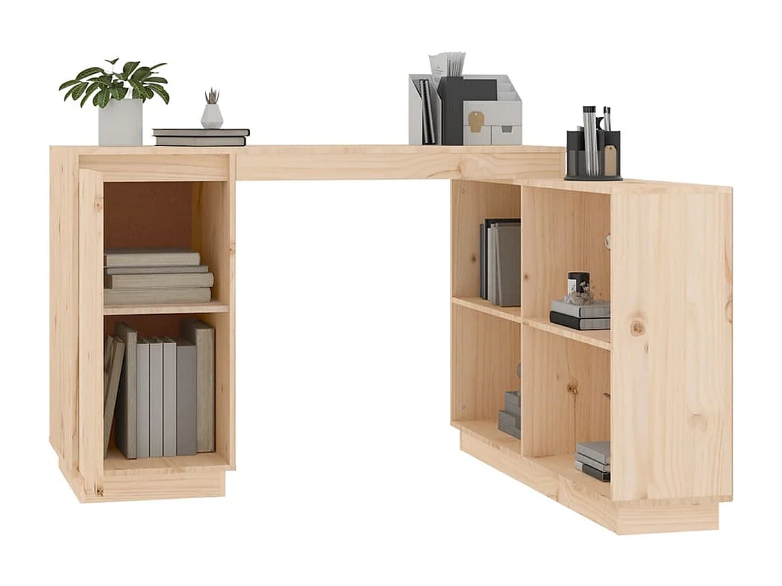 Bureau 110x50x75 cm Bois massif de pin