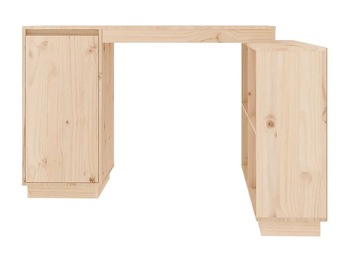 Bureau 110x50x75 cm Bois massif de pin