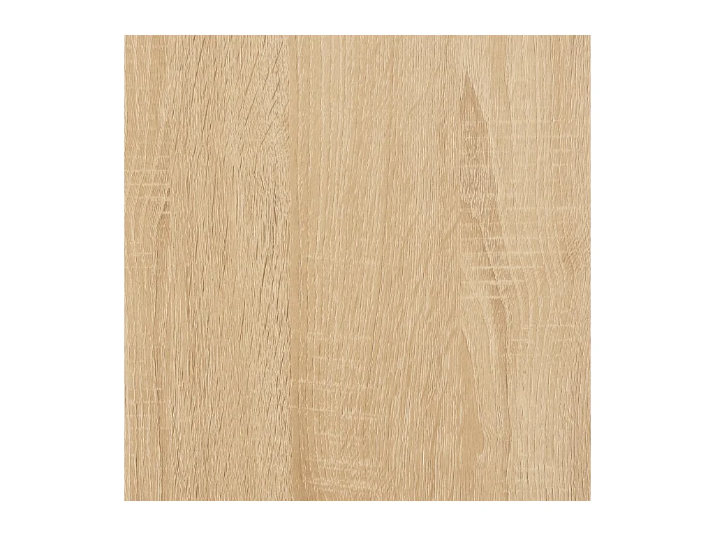 Scrivania Ripiani Rovere Sonoma 135x50x90cm Multistrato e Ferro
