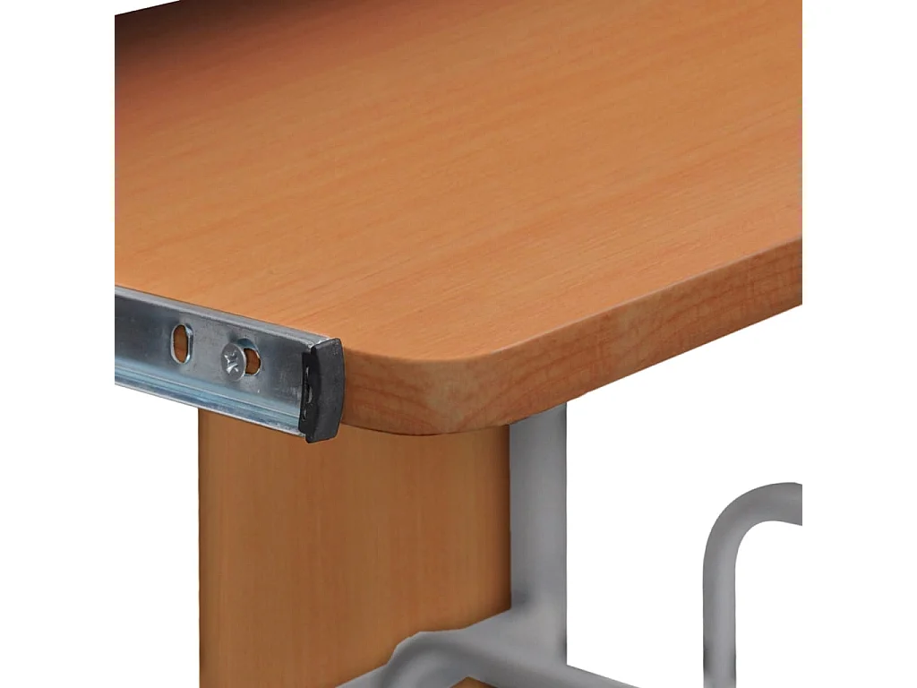 Bureau d'ordinateur Marron 110x52x88,5 cm Bois d’ingénierie