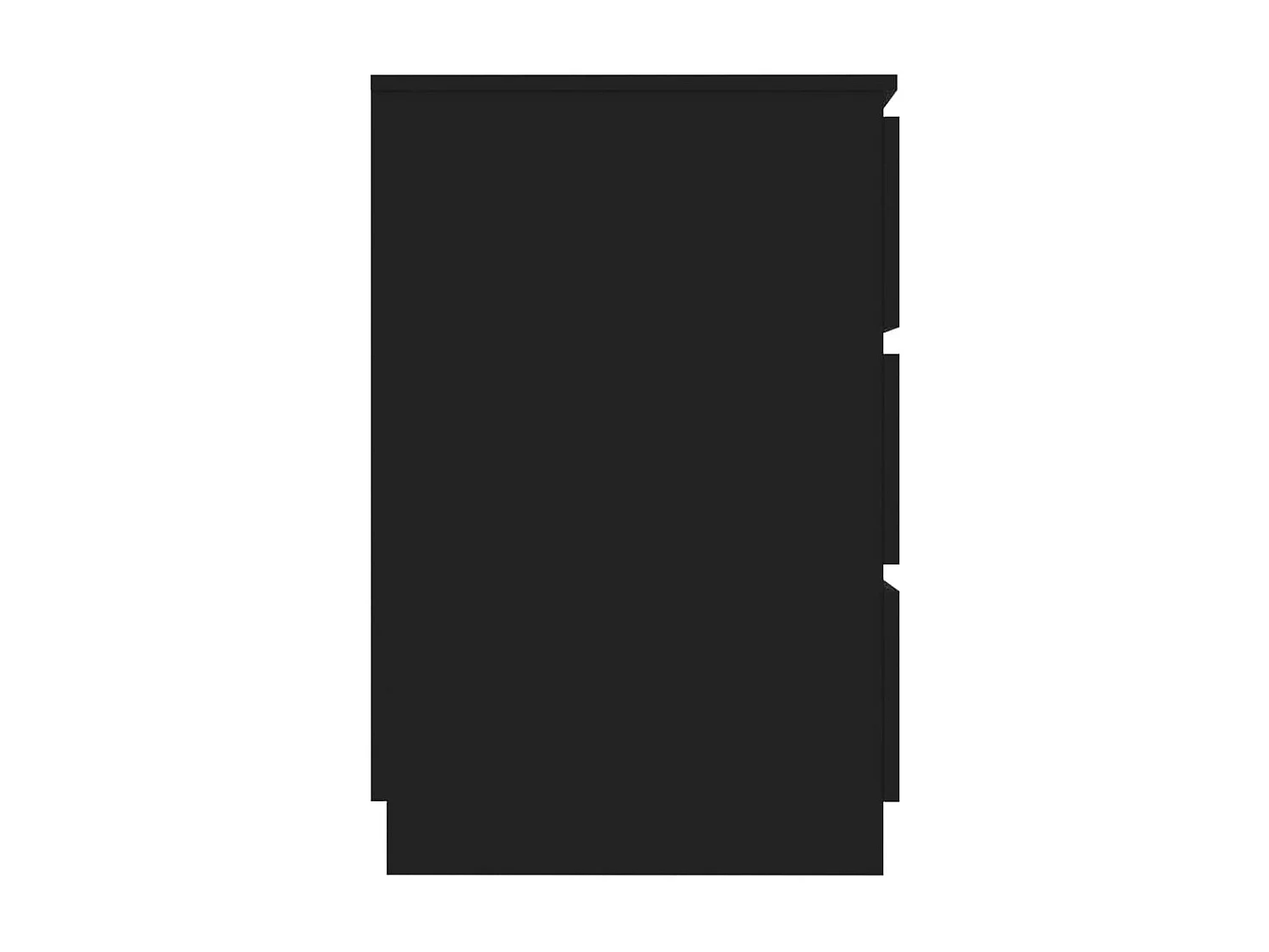 Scrivania Nera 140x50x77 cm in Legno Multistrato