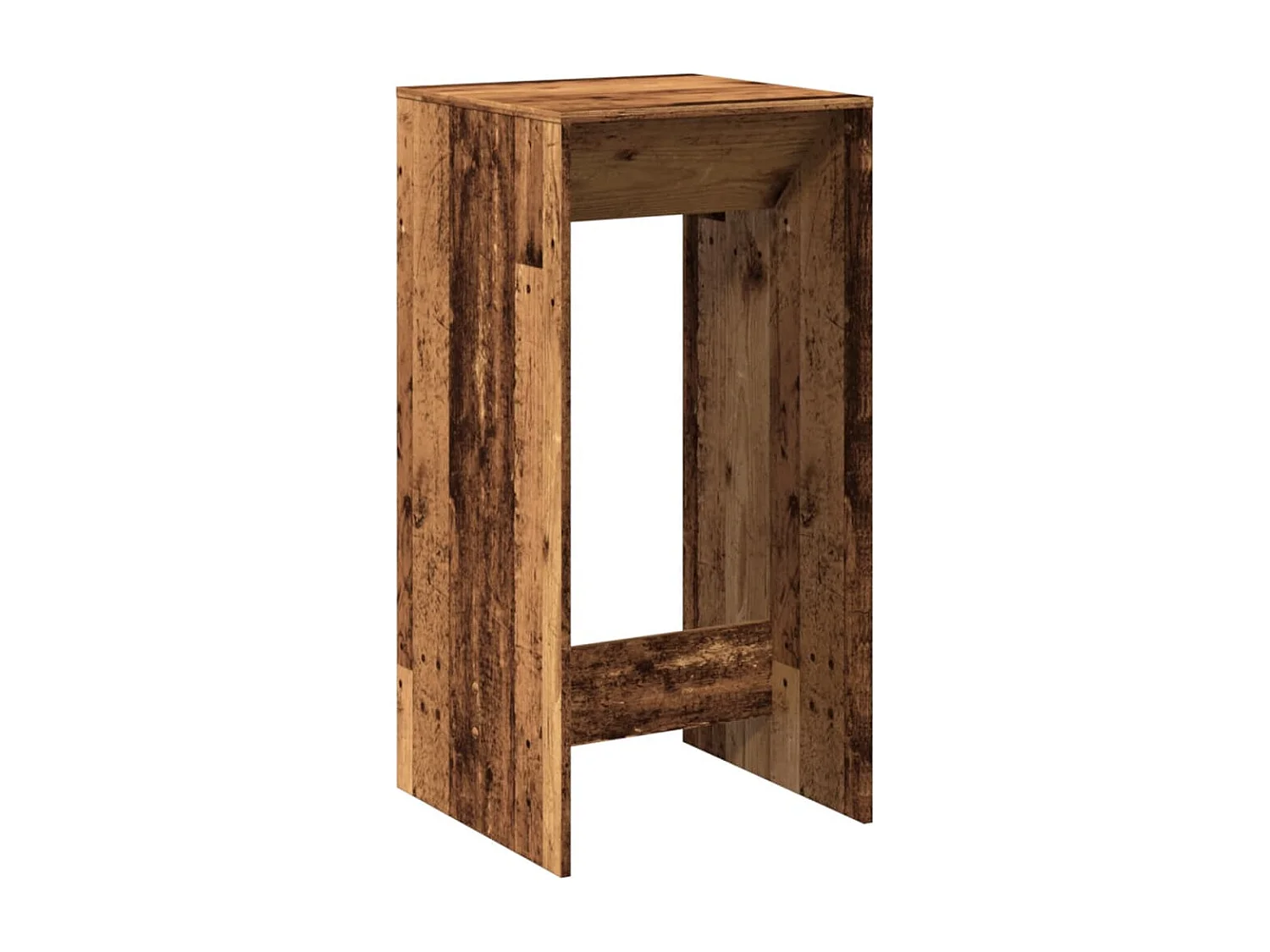 Bartisch Altholz-Optik 51x50x103,5 cm Holzwerkstoff