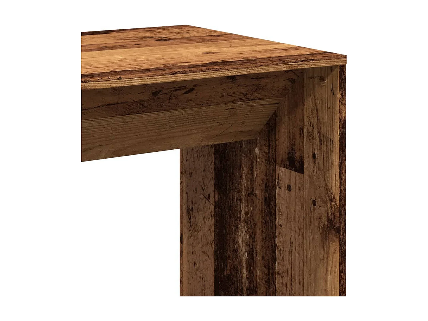 Bartisch Altholz-Optik 51x50x103,5 cm Holzwerkstoff