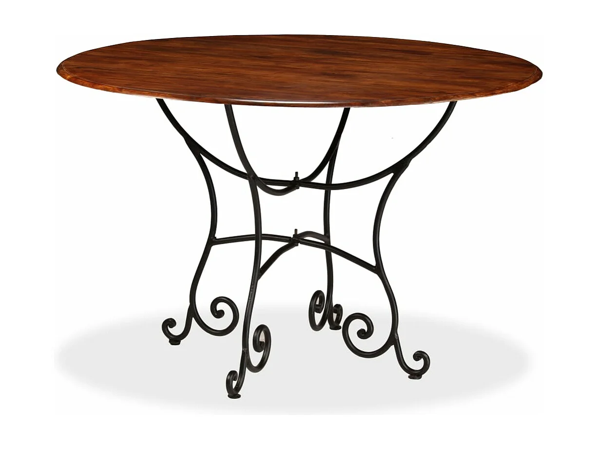 Table de salle à manger Bois acacia avec finition miel 120x76cm