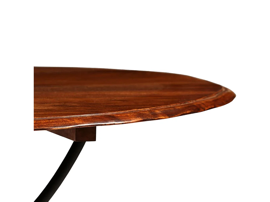 Table de salle à manger Bois acacia avec finition miel 120x76cm