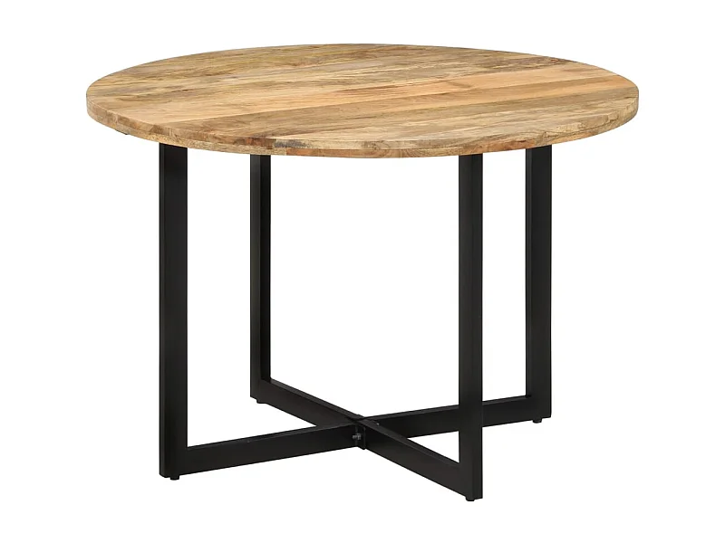 Table à dîner 110x75 cm Bois de manguier massif