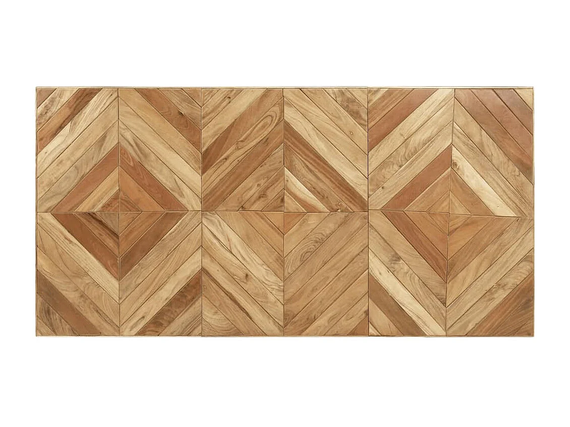 Table à dîner 180x90x76 cm Bois massif d'acacia et de manguier