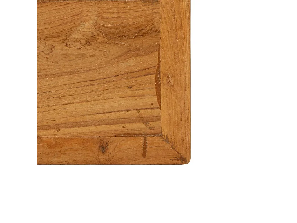 Table de bar Teck recyclé massif 150x70x106 cm