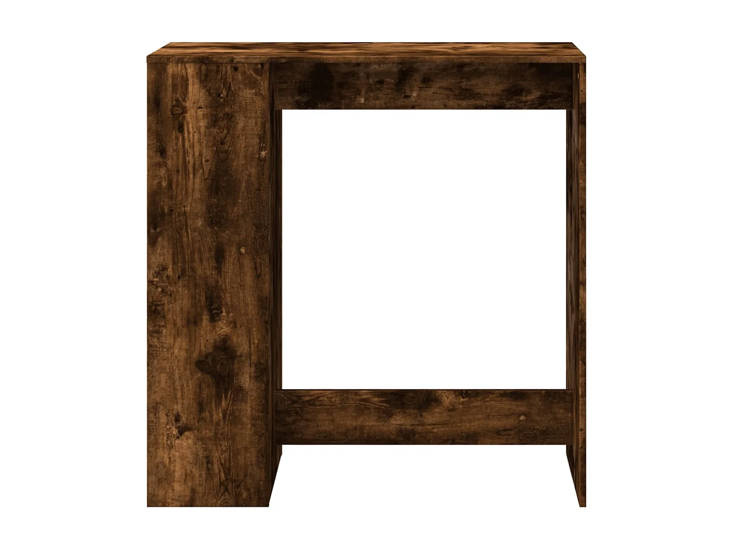 Bartisch mit Regal Räuchereiche 101x40x103,5 cm Holzwerkstoff