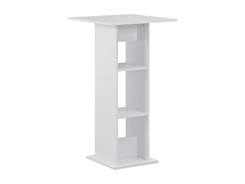 Mesa de bar 60x60x110 cm branco