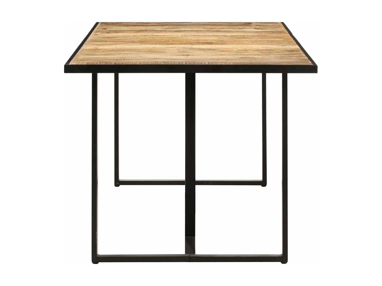 Table de salle à manger 160 cm Bois de manguier brut