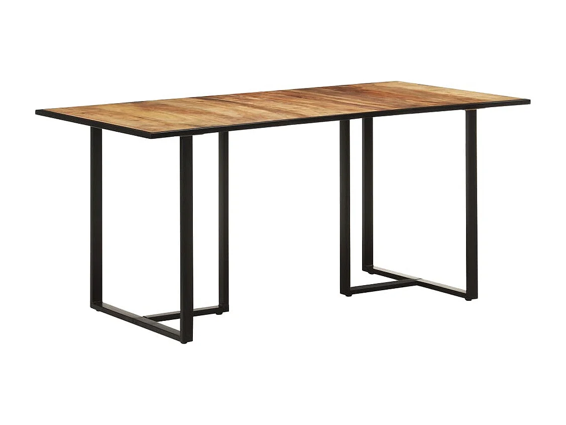 Table de salle à manger 160 cm Bois de manguier brut