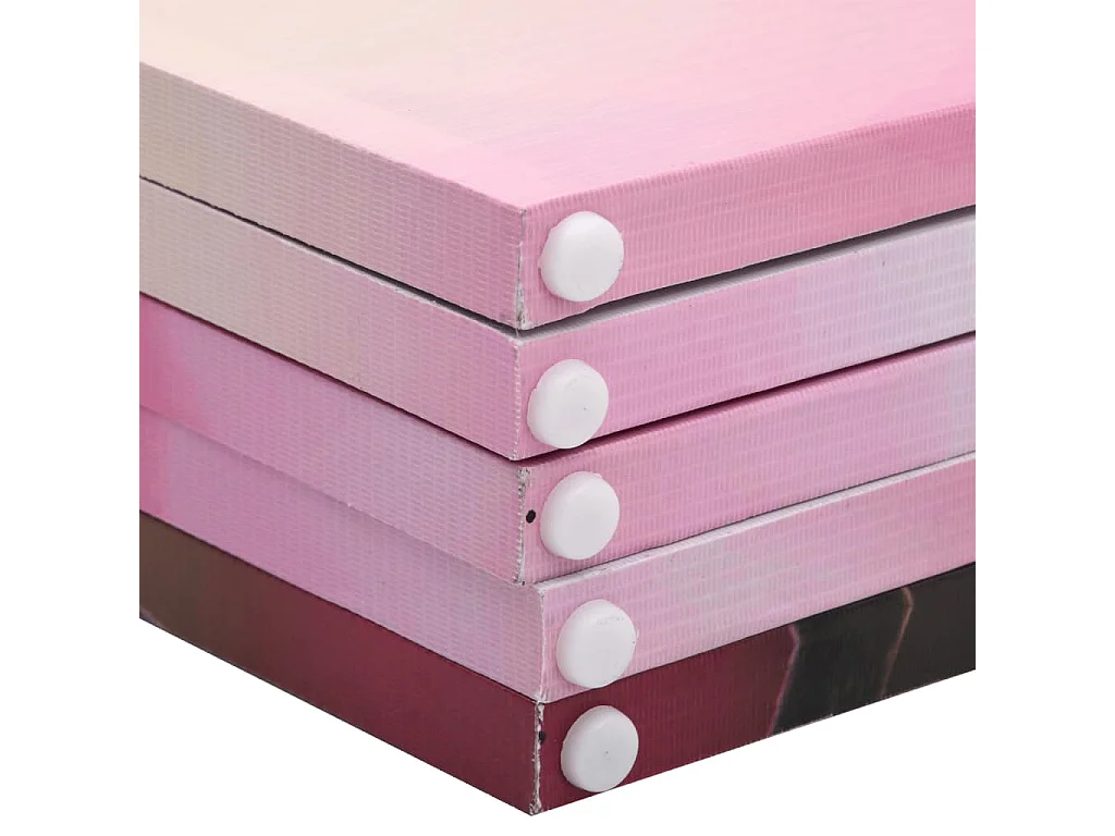 Cloison de séparation pliable 160 x 170 cm Fleur