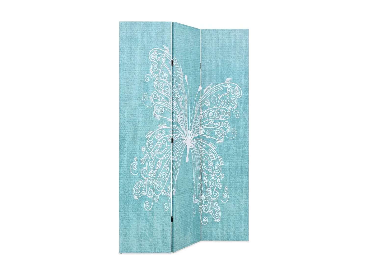 Tabique plegable 120 x 170 cm Mariposa Azul