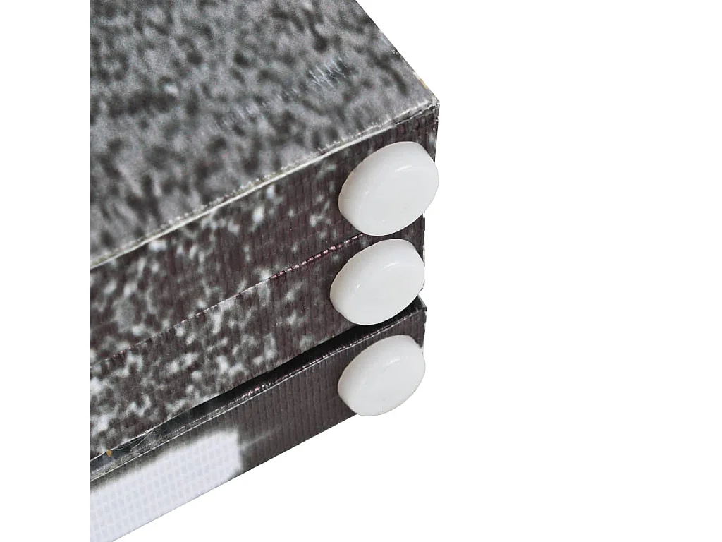 Cloison de séparation 160 x 170 cm Bus londonien Noir et blanc