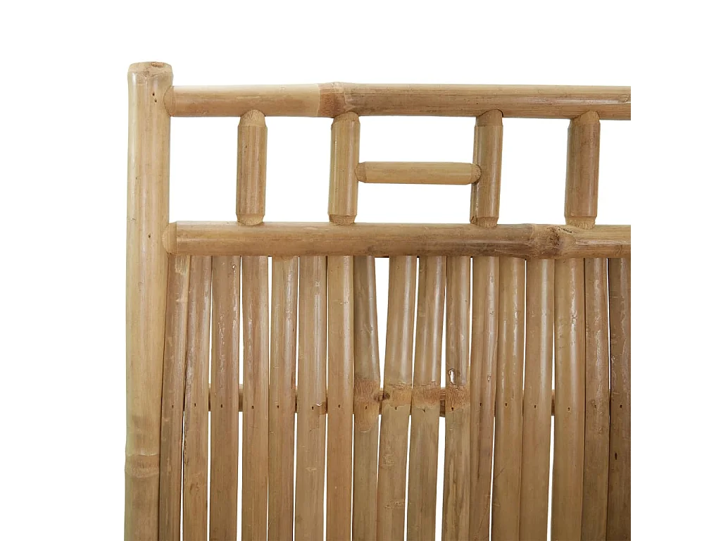 Parede divisória 4 painéis Bambu 160x180 cm