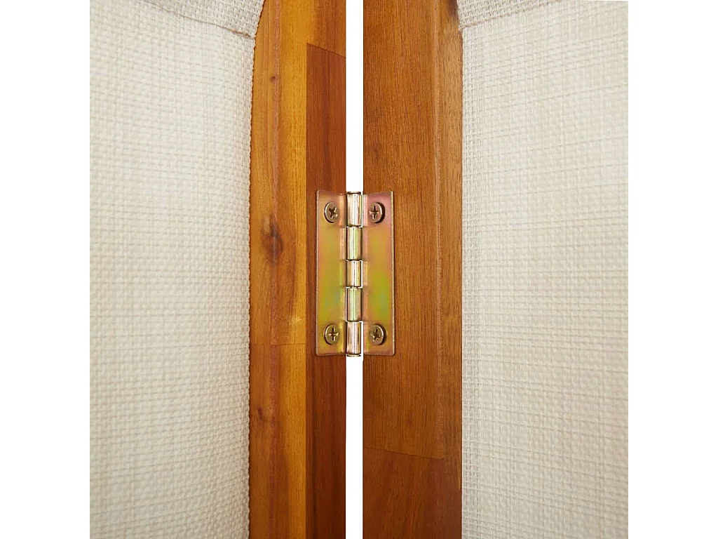 Parete divisoria 4 pannelli grigio chiaro 280x180 cm